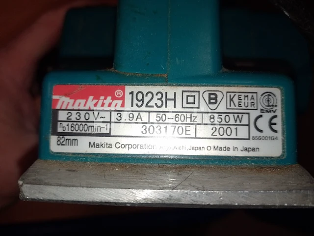 Hitachi p20sa + makita 1923h schaafmachines - afbeelding 2 van  6