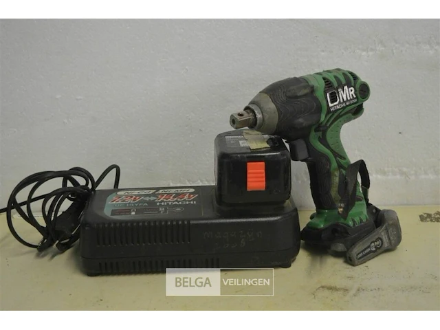 Hitachi slagschroefmachine op accu - afbeelding 2 van  5