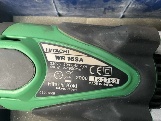 Hitachi wr 16 sa slagmoersleutel - afbeelding 3 van  3