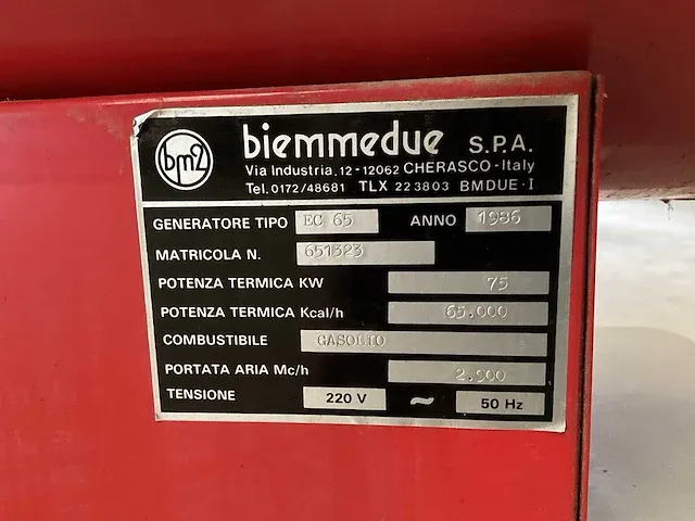 Hittekanon arcotherm ec65 - afbeelding 5 van  6