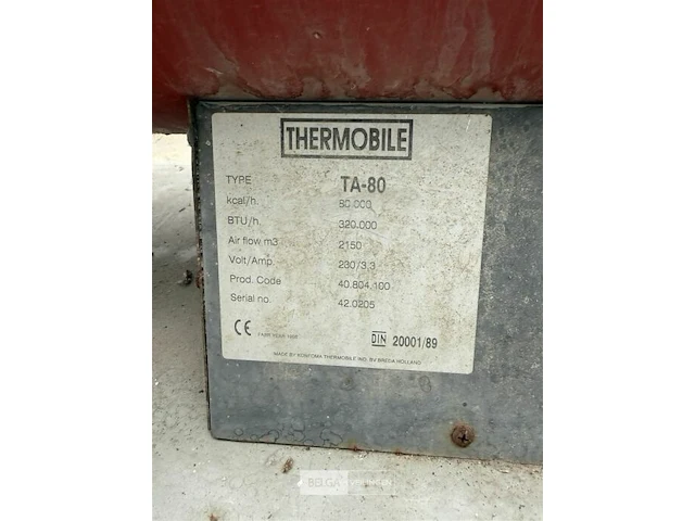 Hittekanon termobile ta80 - afbeelding 4 van  5