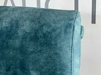 Hjort knudsen - 2-zits bank, blauwgroen adore veloursstof, elektrisch verstelbare relaxfunctie - afbeelding 7 van  9