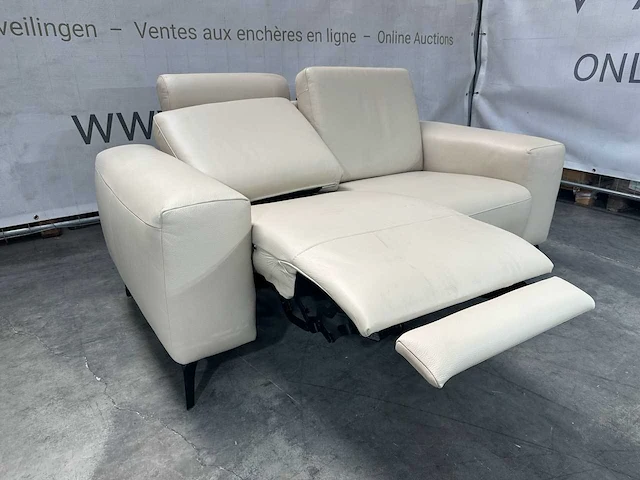Hjort knudsen - 2-zits sofa - elektrisch verstelbare relaxfunctie - afbeelding 1 van  8