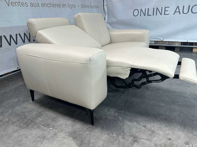 Hjort knudsen - 2-zits sofa - elektrisch verstelbare relaxfunctie - afbeelding 2 van  8