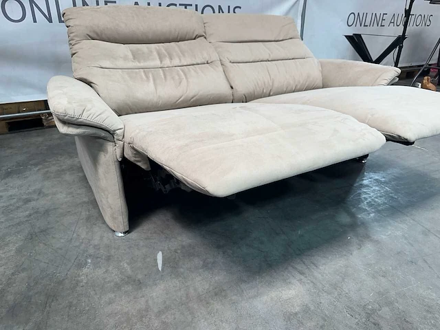 Hjort knudsen - 3-zits sofa - elektrisch verstelbare relaxfunctie - afbeelding 1 van  7