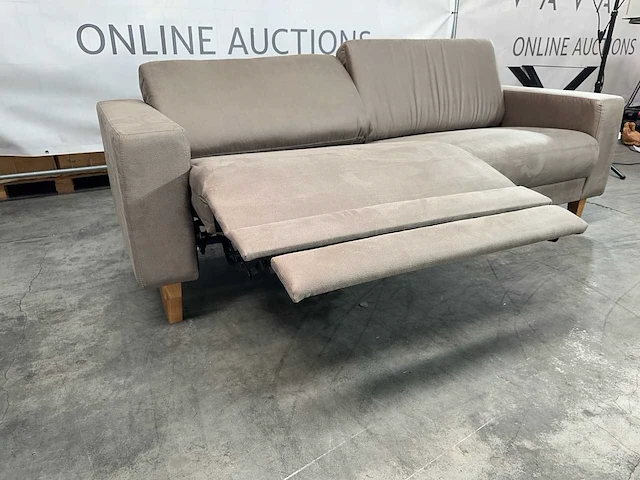 Hjort knudsen - 3-zits sofa - elektrisch verstelbare relaxfunctie - afbeelding 1 van  6