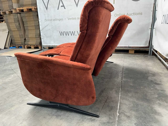Hjort knudsen - 3-zits sofa - manueel verstelbare relaxfunctie - afbeelding 4 van  8