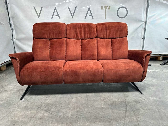 Hjort knudsen - 3-zits sofa - manueel verstelbare relaxfunctie - afbeelding 7 van  8