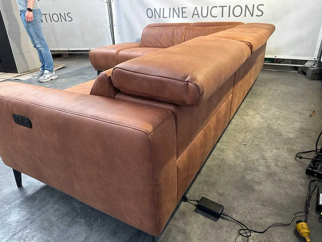 Hjort knudsen - hoek sofa - elektrisch verstelbaar - afbeelding 7 van  7