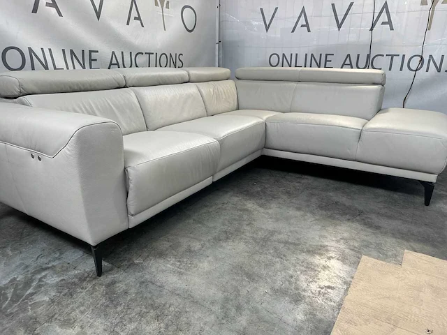Hjort knudsen - hoek sofa - elektrisch verstelbare relaxfunctie - afbeelding 5 van  8