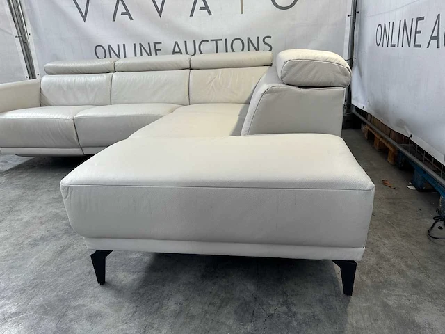 Hjort knudsen - hoek sofa - elektrisch verstelbare relaxfunctie - afbeelding 6 van  8