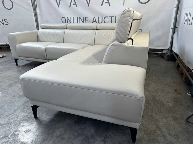 Hjort knudsen - hoek sofa - elektrisch verstelbare relaxfunctie - afbeelding 7 van  8
