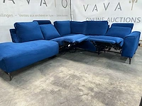 Hjort knudsen - hoeksofa - elektrisch verstelbare relaxfunctie - afbeelding 1 van  8