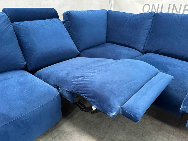 Hjort knudsen - hoeksofa - elektrisch verstelbare relaxfunctie - afbeelding 3 van  8