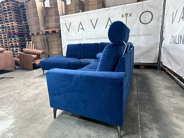 Hjort knudsen - hoeksofa - elektrisch verstelbare relaxfunctie - afbeelding 7 van  8