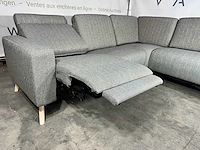 Hjort knudsen - hoeksofa - elektrisch verstelbare relaxfunctie - afbeelding 2 van  8