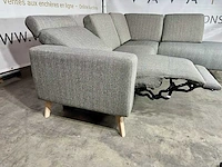 Hjort knudsen - hoeksofa - elektrisch verstelbare relaxfunctie - afbeelding 3 van  8