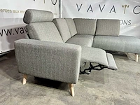 Hjort knudsen - hoeksofa - elektrisch verstelbare relaxfunctie - afbeelding 5 van  8