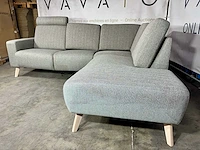 Hjort knudsen - hoeksofa - elektrisch verstelbare relaxfunctie - afbeelding 6 van  8
