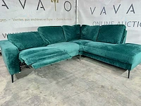 Hjort knudsen - hoeksofa - elektrisch verstelbare relaxfunctie - afbeelding 1 van  9