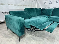 Hjort knudsen - hoeksofa - elektrisch verstelbare relaxfunctie - afbeelding 2 van  9