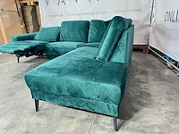 Hjort knudsen - hoeksofa - elektrisch verstelbare relaxfunctie - afbeelding 3 van  9