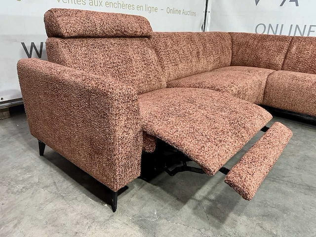 Hjort knudsen - hoeksofa - elektrisch verstelbare relaxfunctie - afbeelding 4 van  6