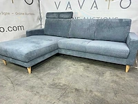 Hjort knudsen - hoeksofa - elektrisch verstelbare relaxfunctie - afbeelding 1 van  5