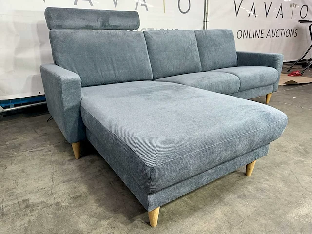 Hjort knudsen - hoeksofa - elektrisch verstelbare relaxfunctie - afbeelding 2 van  5