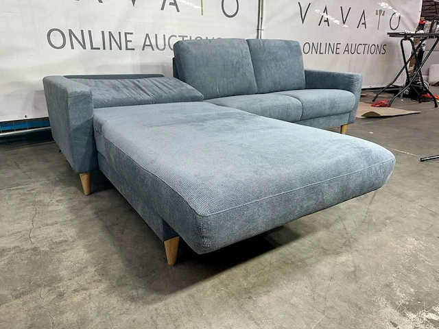 Hjort knudsen - hoeksofa - elektrisch verstelbare relaxfunctie - afbeelding 3 van  5