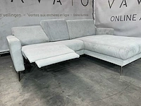Hjort knudsen - hoeksofa met lounge - elektrisch verstelbare relaxfunctie - afbeelding 7 van  10