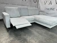 Hjort knudsen - hoeksofa met lounge - elektrisch verstelbare relaxfunctie - afbeelding 8 van  10