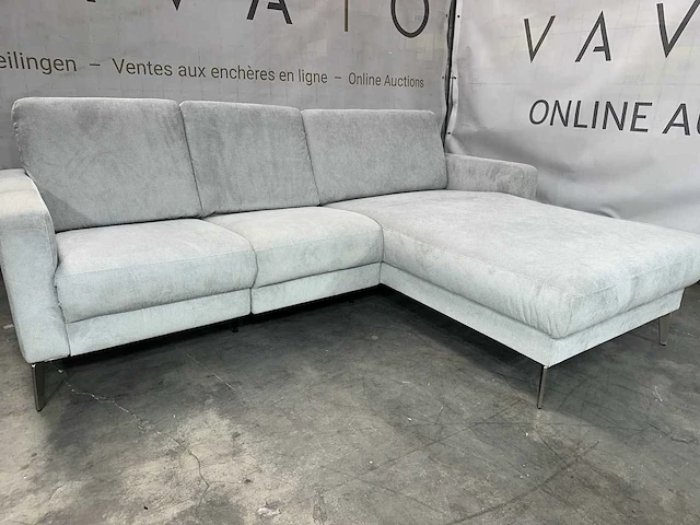 Hjort knudsen - hoeksofa met lounge - elektrisch verstelbare relaxfunctie - afbeelding 10 van  10