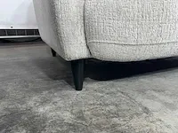 Hjort knudsen - lounge, ecru stof, zwarte poten - afbeelding 3 van  6