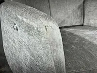 Hjort knudsen - m - relaxfauteuil, grijs stof, maat m, handmatig verstelbaar - afbeelding 7 van  8