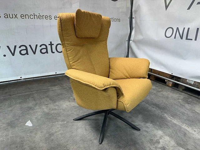 Hjort knudsen - relaxfauteuil - manueel verstelbaar - afbeelding 3 van  5