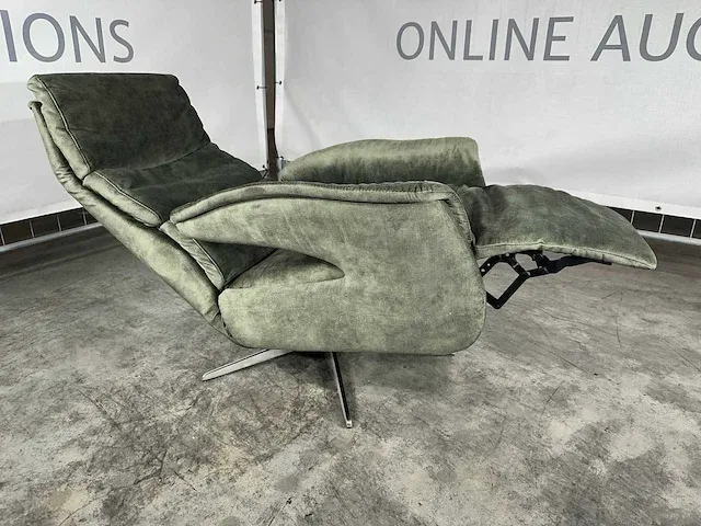Hjort knudsen - relaxfauteuil, adore forrest groen, maat m, handmatig verstelbaar - afbeelding 1 van  8