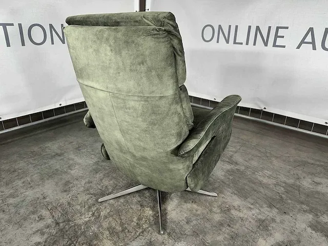 Hjort knudsen - relaxfauteuil, adore forrest groen, maat m, handmatig verstelbaar - afbeelding 4 van  8