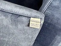 Hjort knudsen - relaxfauteuil, blauw veloursstof, maat m, handmatig verstelbaar - afbeelding 4 van  8