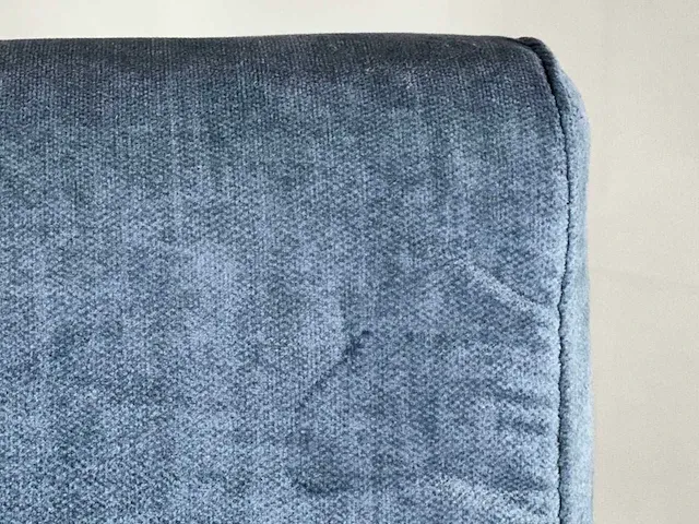 Hjort knudsen - relaxfauteuil, blauw veloursstof, maat m, handmatig verstelbaar - afbeelding 5 van  8