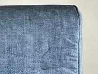 Hjort knudsen - relaxfauteuil, blauw veloursstof, maat m, handmatig verstelbaar - afbeelding 5 van  8