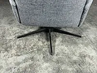 Hjort knudsen - relaxfauteuil, grijs stof, maat xs, handmatig verstelbaar - afbeelding 3 van  5