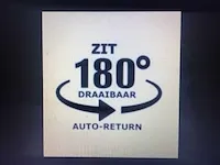 Hjort knudsen - set van 4 eetkamerstoelen, wit/petrol/grijs/groen (velours) stof, mix&match, zwart metalen poten - afbeelding 7 van  7