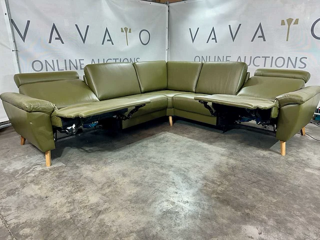 Hjort knudsen - sofa - elektrisch verstelbare relaxfunctie - afbeelding 1 van  5