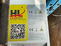 Hl-laser xm-4060 lasersnijmachine - afbeelding 6 van  9