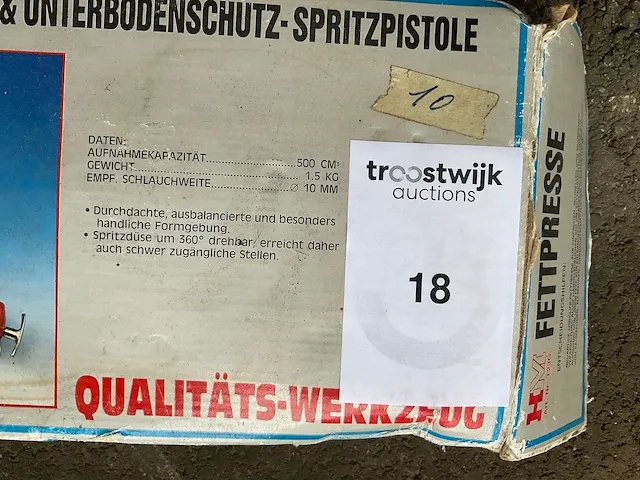 Hm pneumatische vetpomp - afbeelding 4 van  5