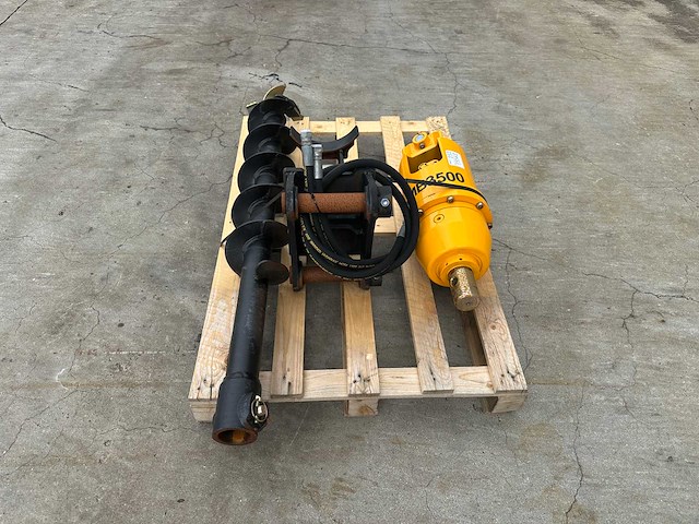 Hmb - 2023 - 3500 - voorzetapparatuur - hydraulische boor minigraver - afbeelding 3 van  10