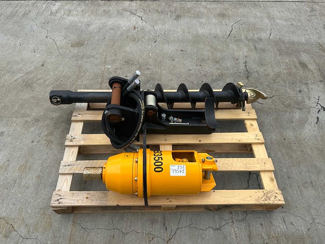 Hmb - 2023 - 3500 - voorzetapparatuur - hydraulische boor minigraver - afbeelding 5 van  10