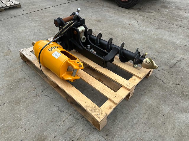 Hmb - 2023 - 3500 - voorzetapparatuur - hydraulische boor minigraver - afbeelding 6 van  10