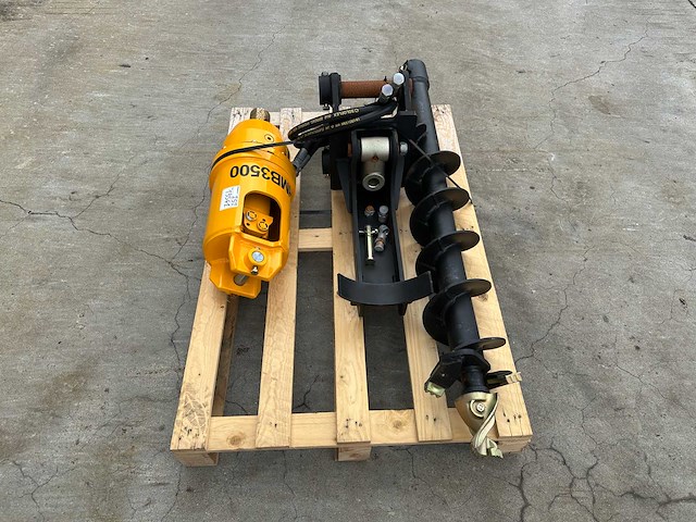 Hmb - 2023 - 3500 - voorzetapparatuur - hydraulische boor minigraver - afbeelding 7 van  10